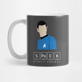 Highly Logical Spock Mug